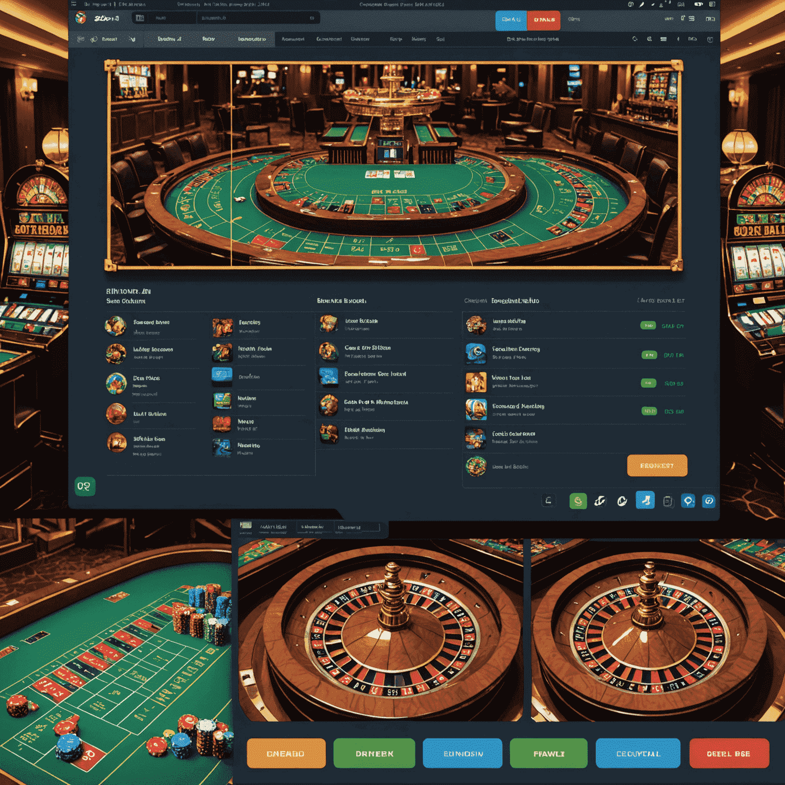 Pixel art split-screen image comparing social casino interface with real money gambling platform